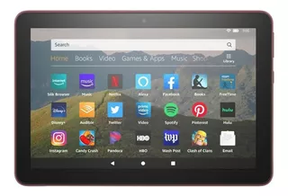 Tablet Amazon Fire HD 8 2020 KFONWI 8" 32GB plum y 2GB de memoria RAM