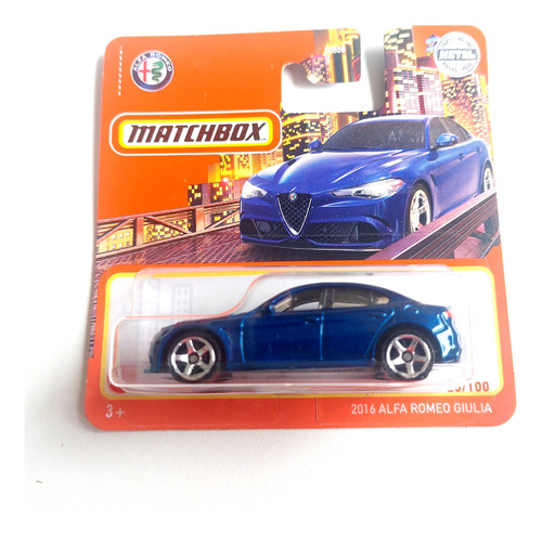 Auto Escala Colección Matchbox  Alfa Romeo Giulia 2016