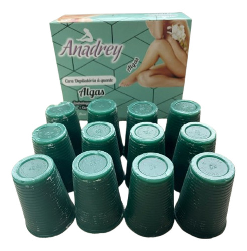 Kit Com 2 Cera Anadrey Algas 960g