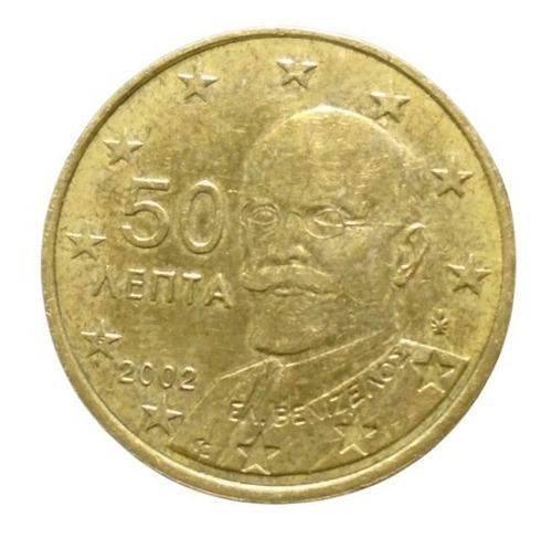 Grecia 50 Euro Cent 2002 Rt2#2
