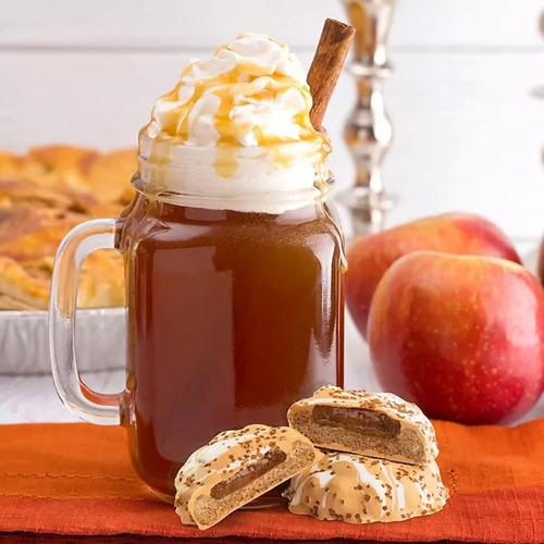 Galletas Con Relleno Apple Pie + Canela Y Azúcar 539g Import