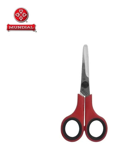 Tesoura Inox Escolar 1867 Softy 13 Cm - Mundial