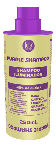 Lola Purple Shampoo Iluminador 250ml