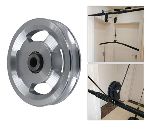 Reemplazo Universal Del Cojinete De La Rueda De 95 Mm Plata