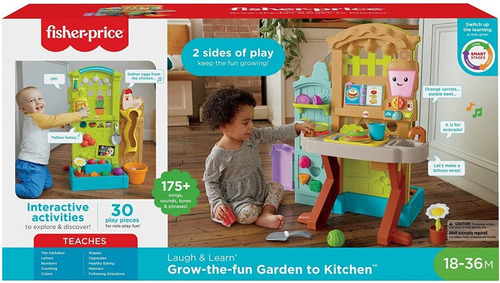 Fisher Price Juego Interactivo 2caras Granja Cocina + Música