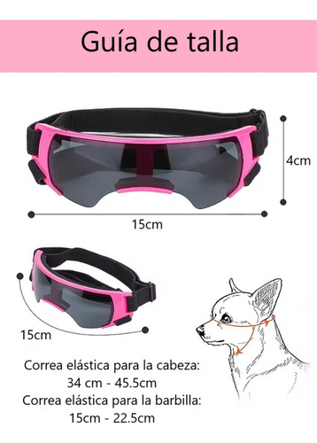 Lentes De Sol Para Perros Con Protección Uv Viento Viajes Amarillo Plastico