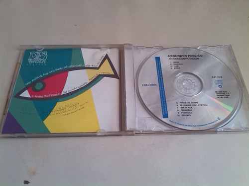 Cd Desorden Publico Varios Original
