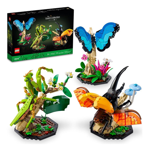 Lego Ideas The Insect Collection, Divertido Regalo Para Los