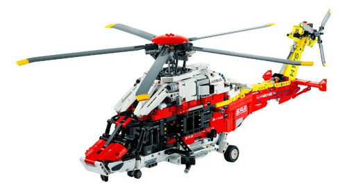 Blocos de montar LegoTechnic Helicóptero de Rescate Airbus H175 2001 peças em caixa