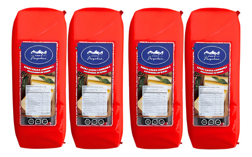 Queso Gauda Puyehue 3.2kg Aprox  Pack 4 Unidades