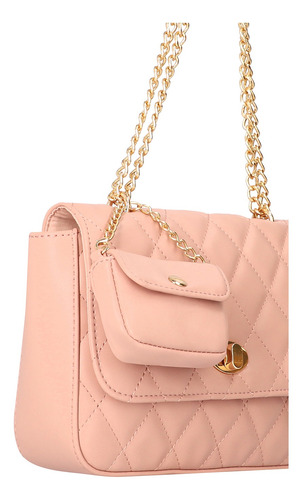 Imagen 3 de 6 de Bolso Estilo Crossbody Acolchado De Mujer C&a (3019240)