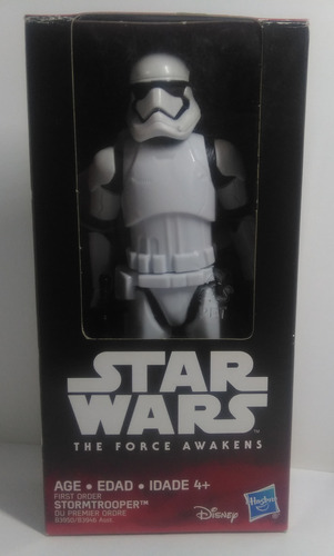 Star Wars First Order Stormtrooper Force Awakens Disney Hasb (Usado)