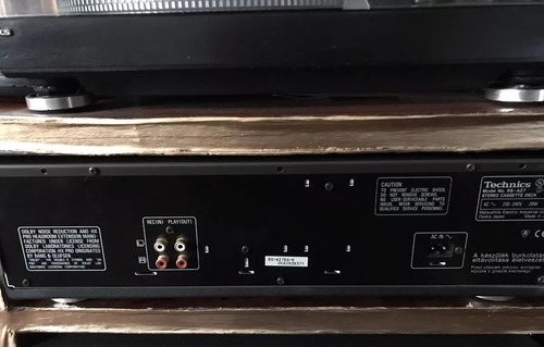 Technics Rs Az 7 Deck,y Fisher Amplificador Japan (Usado)