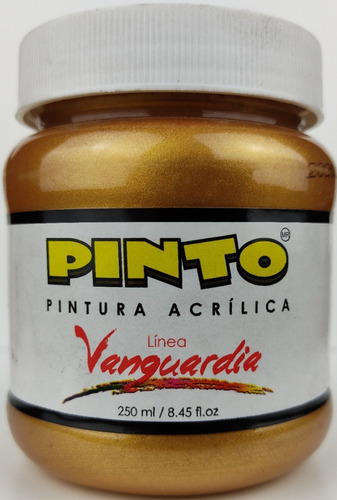 Pintura Acrílica Oro Veneciano Base Agua 250ml Pinto