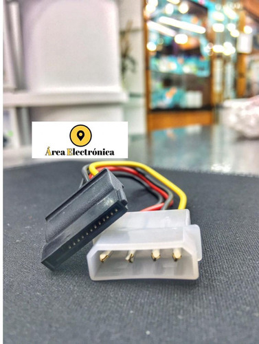 Imagen 2 de 3 de Cable De Poder Molex A Sata Imexx Pack 2