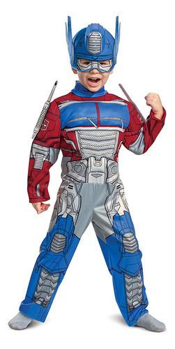 Disfraz De Optimus Prime De Transformers Para Niño Pequeño