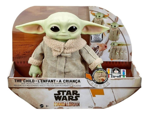 Muñeco Baby Yoda Grogu Star Wars A Radio Control Animatrónic