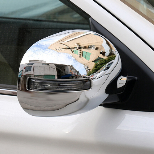 Tapa Cromada Espejo Retrovisor De Coche Para Mitsubishi