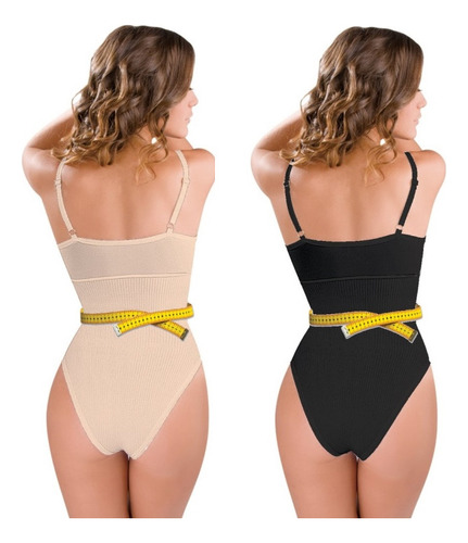 2 Fajas Reductoras Bodysiluette Bikini Con Top 203 Corchete