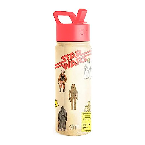 Botella De Agua Simple Modern Star Wars Summit Kids De 350 M