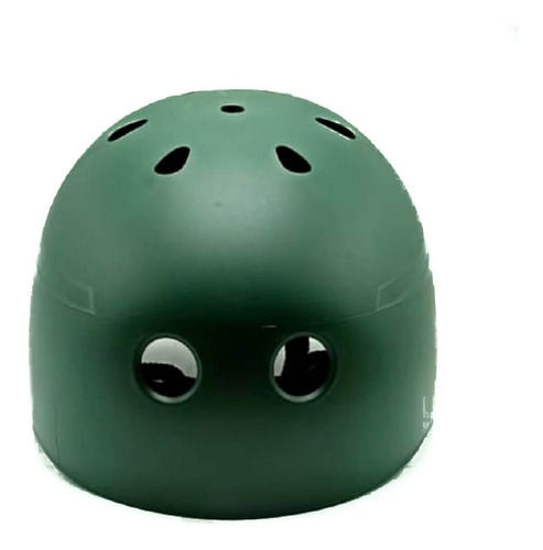 Imagen 5 de 7 de Casco De Skate, Longboards No Name Calidad Verde Militar