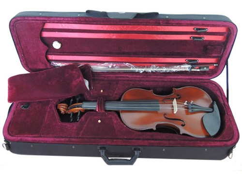 Violin 4/4 Macizo Tapa Pino Fully Carved Stradella Mv141544