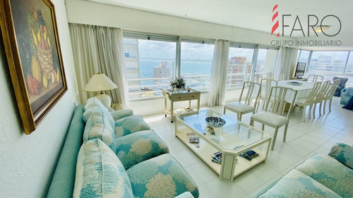 Imagen 5 de 30 de Oportunidad En Torre Verona - Apto 3 Dorms Y Servicio - Punta Del Este Peninsula