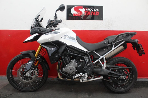 Imagem 4 de 11 de Triumph Tiger 900 Rally Abs 2021 Branca Branco