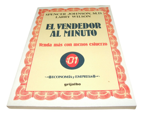 El Vendedor Al Minuto. Johnson. Libro Objetivos Claves 