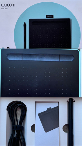 Wacom Intuos Ctl4100 Tableta Digitalizadora S Color Pistache (Usado)