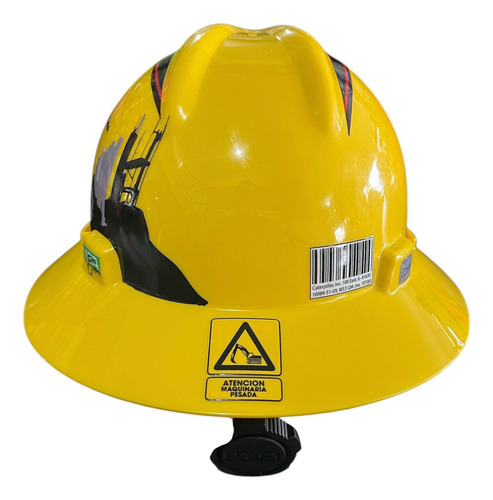 Casco De Seguridad Msa Diseño Impresion Uhd Uv 5060 Blanco