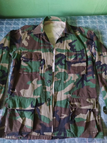 Camisa/ Chaqueta Del Ejército Chileno Original 