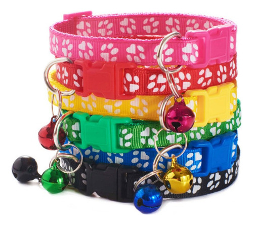 Collares De 19pcs Para Gatitos Y Cachorros Con Cascabele