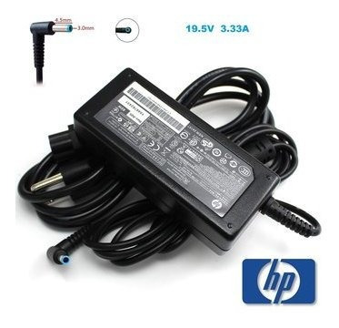 Imagen 9 de 9 de Cargador Para Laptop Hp 19v - 3.33amp Punta Azul