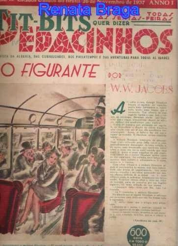 Revista Tit-bits Quer Dizer Pedacinhos Nº 13 Ano 1937 