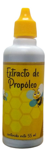 Extracto De Propóleo 100% Natural En Gotas 55ml (3 Piezas)