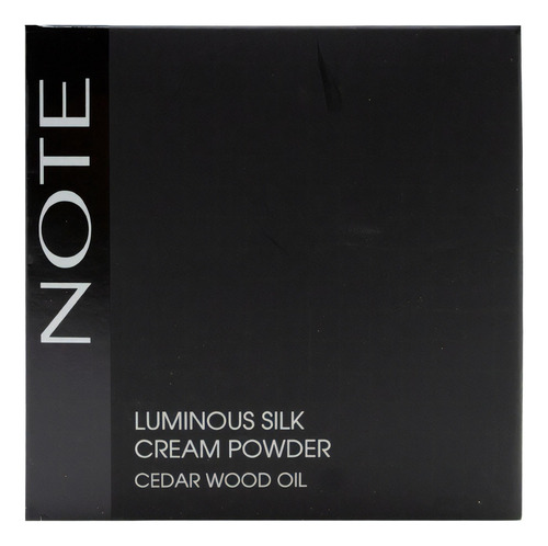 Note Luminous Silk Cream Polvo Vegano Maquillaje Rostro 10gr Color 02 Natural Beige