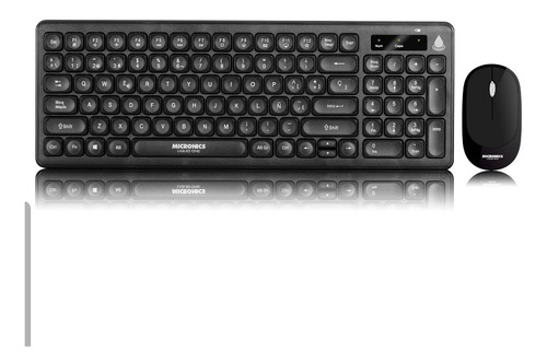 Combo Teclado + Mouse Inalámbrico Micronics Liquid One