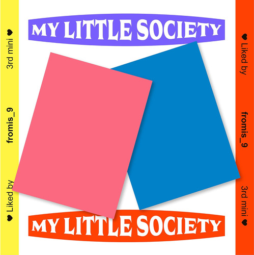 Cd: My Little Society (portada Aleatoria) (incluye Un Álbum