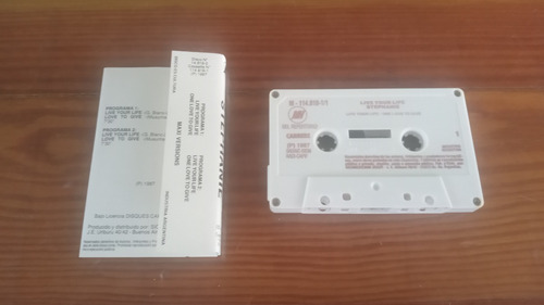 Stephanie De Mónaco - Live Your Life - Cassette (nuevo)