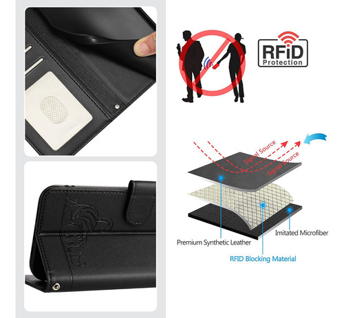 Funda De Piel Tipo Cartera For Nokia C32 C30 C300 C22 C20