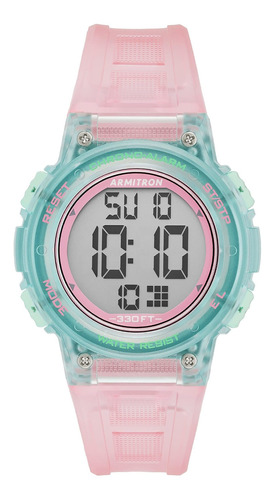 Reloj Mujer Armitron 45-7086tgp Cuarzo Pulso Rosado En