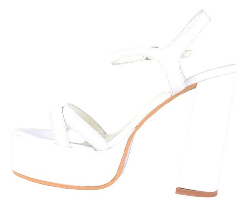 Imagen 4 de 6 de Zapatos Sandalias De Cuero De Mujer - Zaino - Ferraro