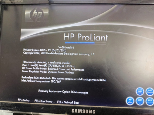 Server Hp Ml110 G7 16g Ecc Xeon E3-1220 2 Hd 1tb Array P401