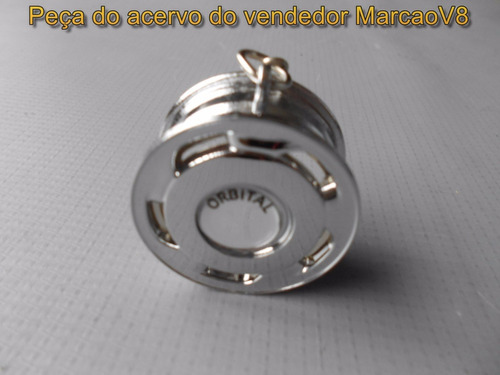 Chaveiro Cromado Roda Orbital Vw