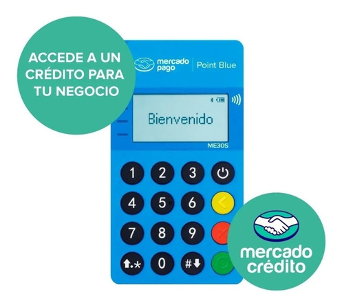 Kit Qr + Tarjeta Débito Mercado Pago + Terminal Point Blue