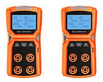 Comprar 2 Detectores Multigás, Medidor De Gas O2 H2s Co Lel, 4 En 1,