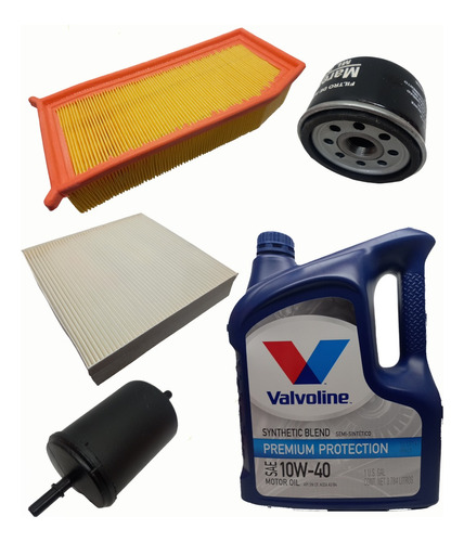 Kit De Filtros Duster Y Oroch 2.0 16v + Valvoline 10w40