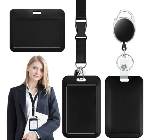 Porta Credencial, Porta Credencial De Identificación Con