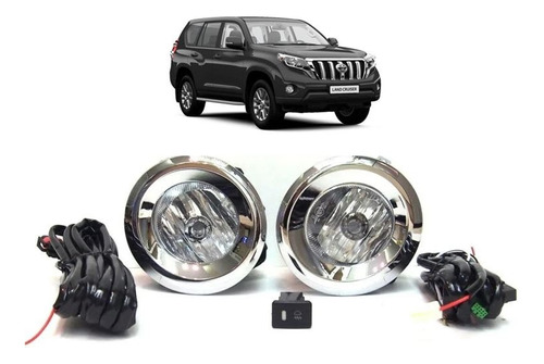 Kit Neblineros Toyota Land Cruiser Prado 2015 - 2017